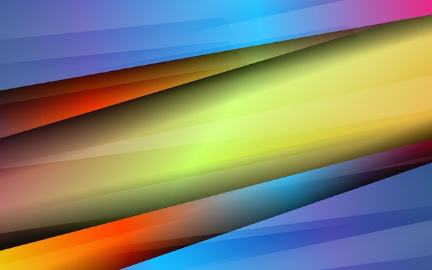 abstract overlap layer papercut background banner
