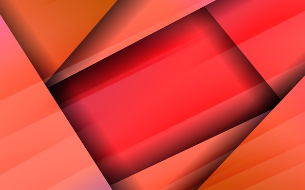 abstract overlap layer papercut pink color background