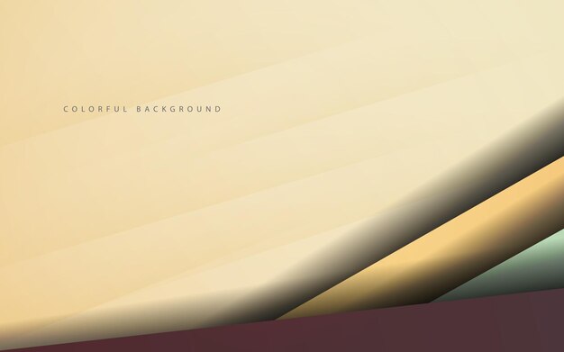 Abstract overlap shape dynamic shape brown background