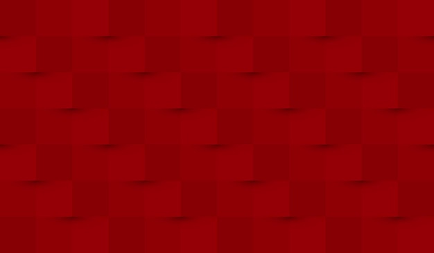 Abstract paper background with and shadows in red colors