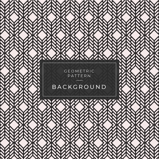 Abstract pattern of geometric shapes Seamless for background