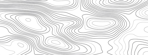 abstract pattern with wavy lines on a white background