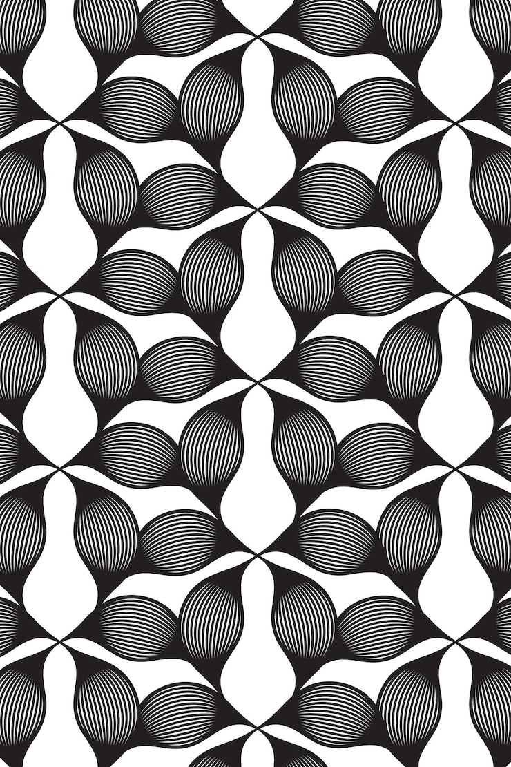 Vektor abstract petal geometric pattern background