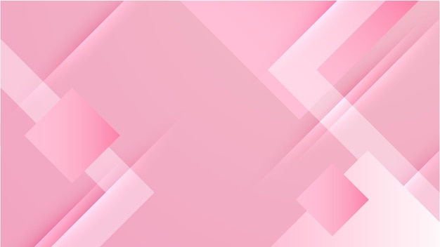 Abstract pink background Pink modern shapes background for banner template