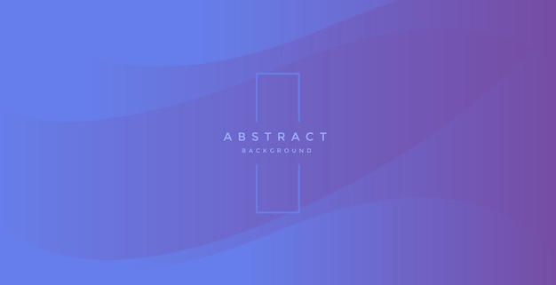 Abstract plum plate purple blue tone color dynamic simple wave background Premium Vector