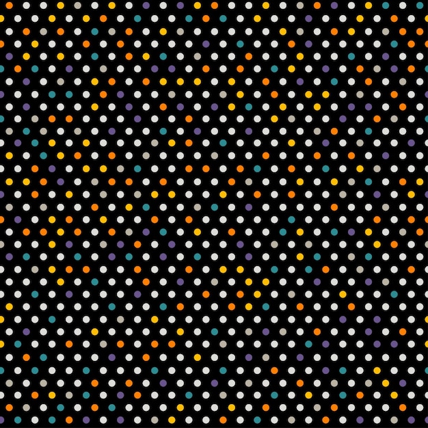 abstract polka dot pattern