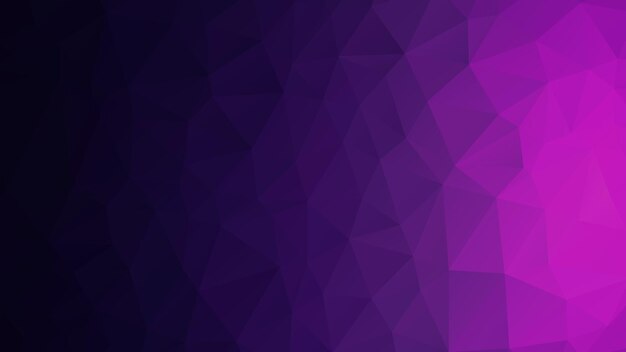 abstract polygonal background in violet, vector illustration.