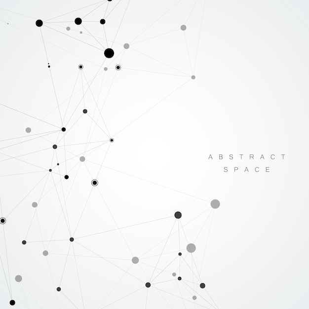 Abstract polygonal background, minimal style