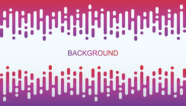 Abstract purple background with gradient vertical rounded stripes