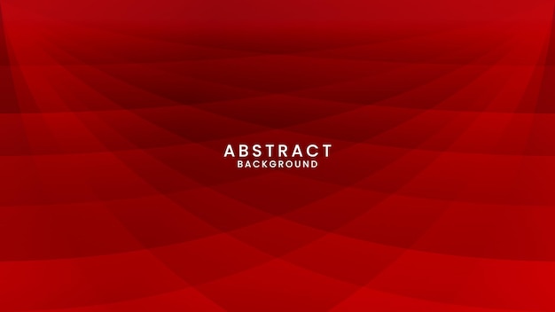 Abstract Red Background Design Template
