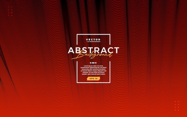abstract red background with dynamic shapes and gradient color