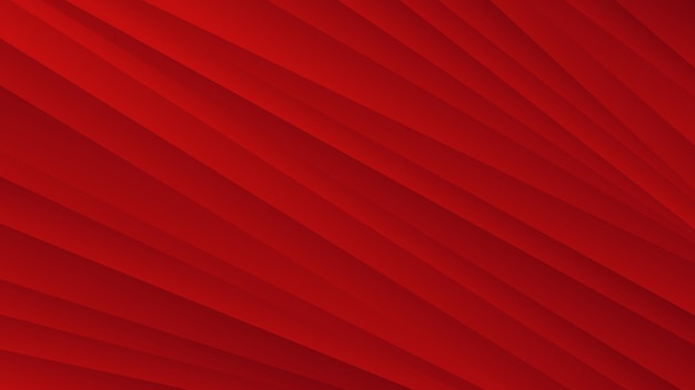 abstract red background with modern graphic line decoration