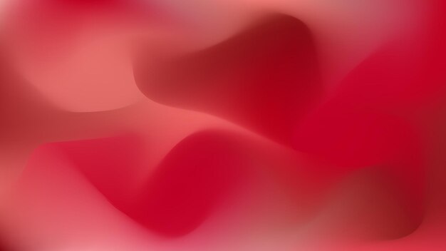 Abstract red color waves gradient background suitable for any design backdrop template