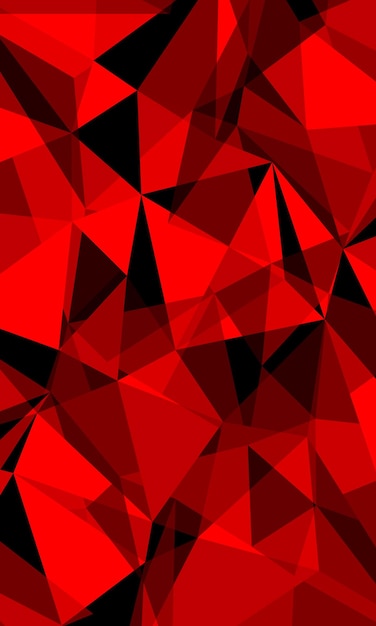 abstract red geometric low poly triangle pattern modern wallpaper