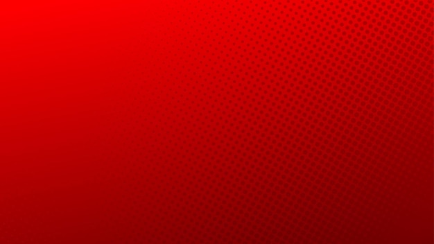 Abstract red halftone dotted background