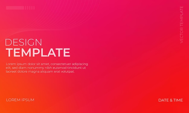 abstract red orange and magenta gradient vector texture design