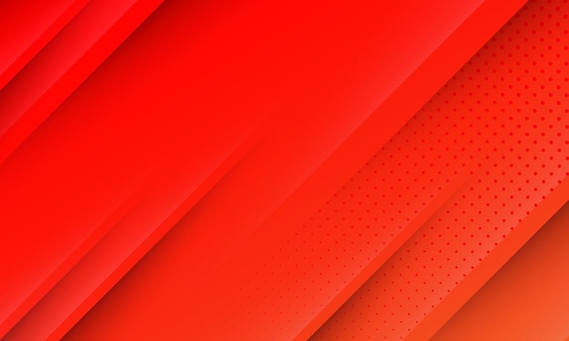 Abstract red orange background with gradient