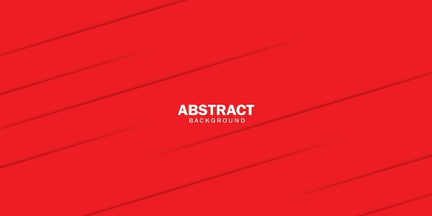 Abstract red vector background with lines composition