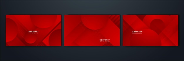 Abstract red vector background