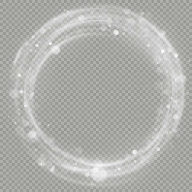 abstract ring with luminous swirling . energy flow tunnel. shine round frame overlay effect. 