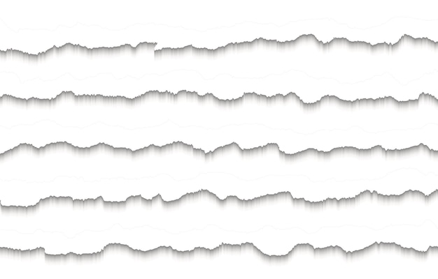 abstract ripped paper edges borders on white background design elements textured frames