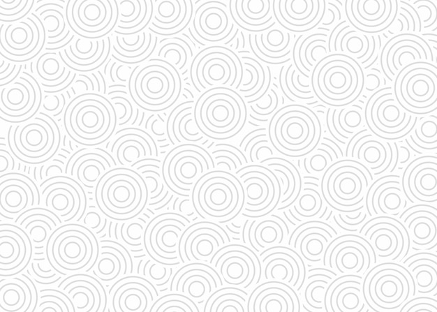 Abstract rounded line pattern design