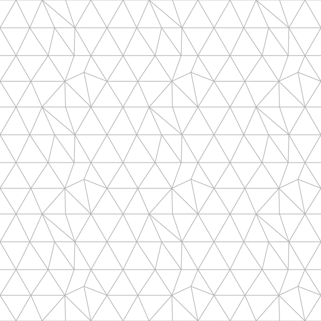 Abstract seamless geometric grey line tile minimal graphic vector pattern Background.