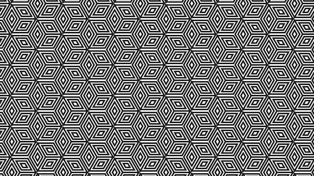 Abstract seamless geometric lines pattern background