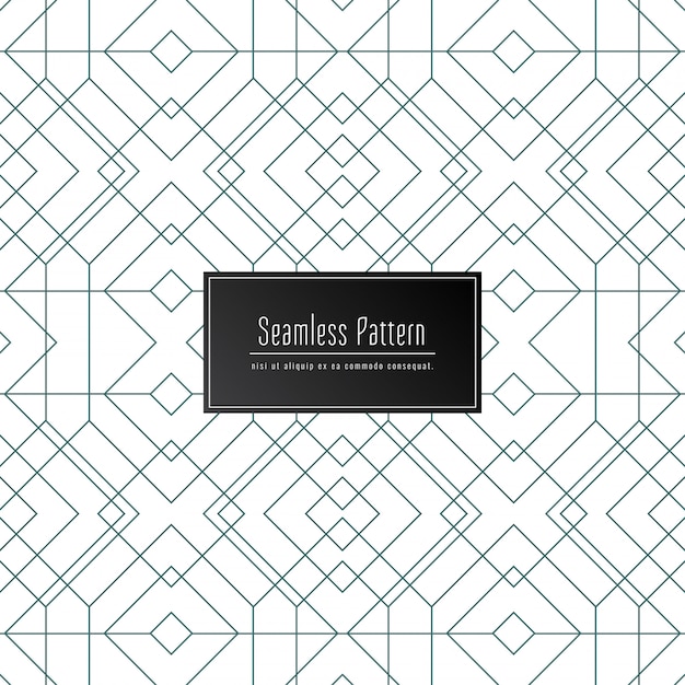 abstract seamless geometric pattern design background