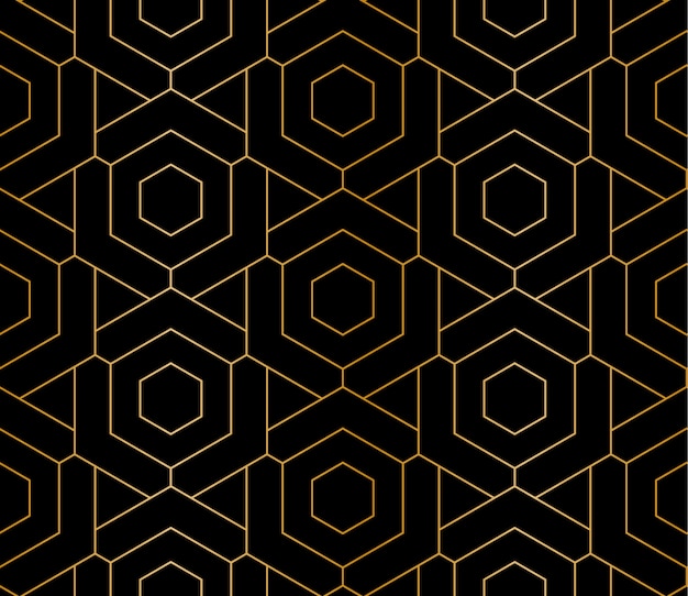 Abstract seamless geometric pattern.