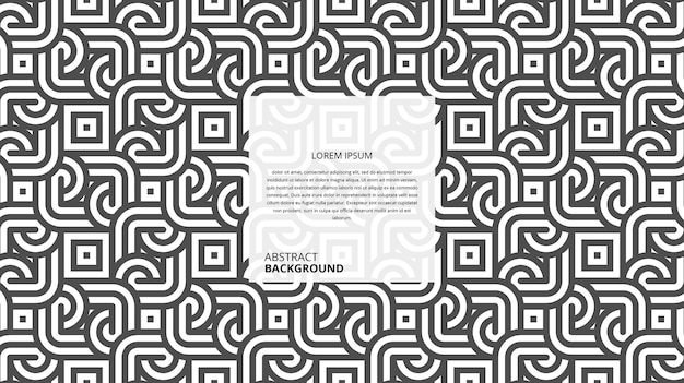 Abstract seamless geometric shape lines pattern