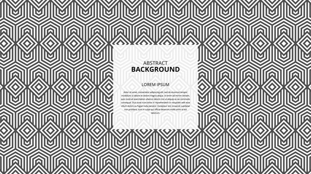 Abstract seamless geometric shape lines pattern