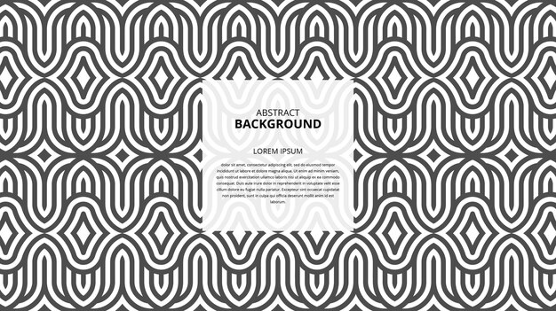 Abstract seamless geometric shape lines pattern