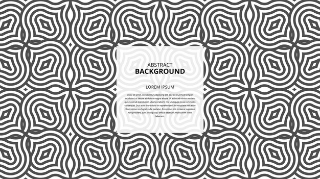 Abstract seamless geometric shape lines pattern