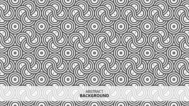 Abstract seamless geometric shape lines pattern