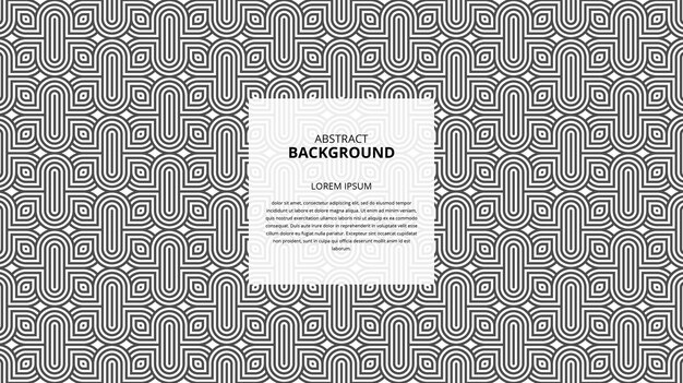 Abstract seamless geometric shape lines pattern