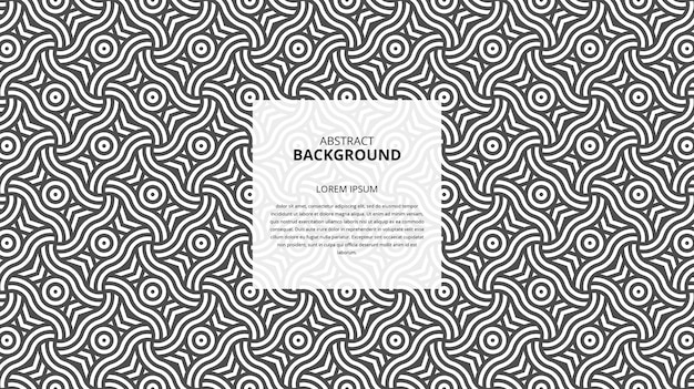 abstract seamless geometric shapes pattern