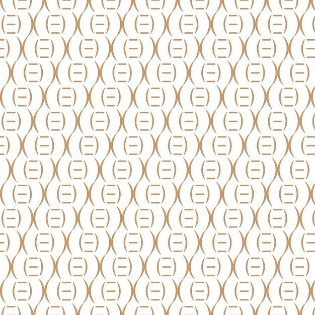 Abstract seamless golden pattern background. Vector illustration.