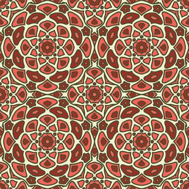abstract seamless pattern simple repeat elements sixties fashio