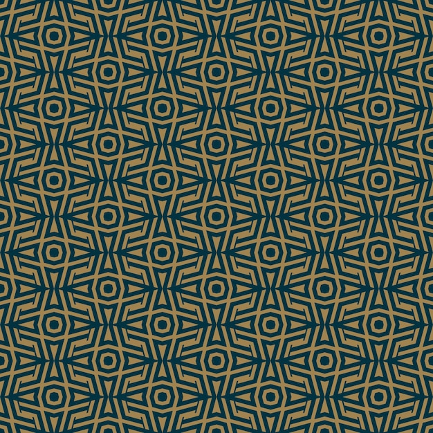 abstract seamless pattern vector seamless pattern repeating geometric ornament luxury gold blue color