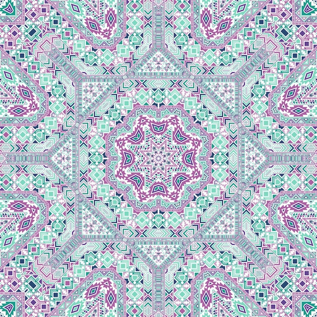 abstract seamless pattern with geometric elements structure