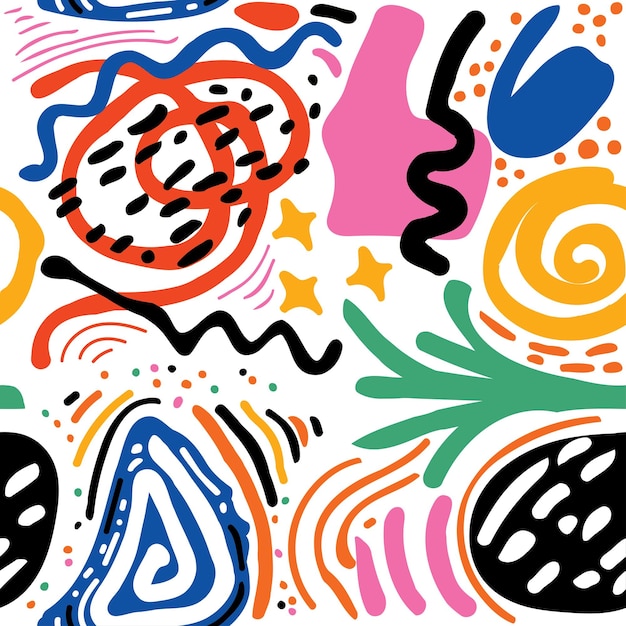 Abstract Seamless Pattern