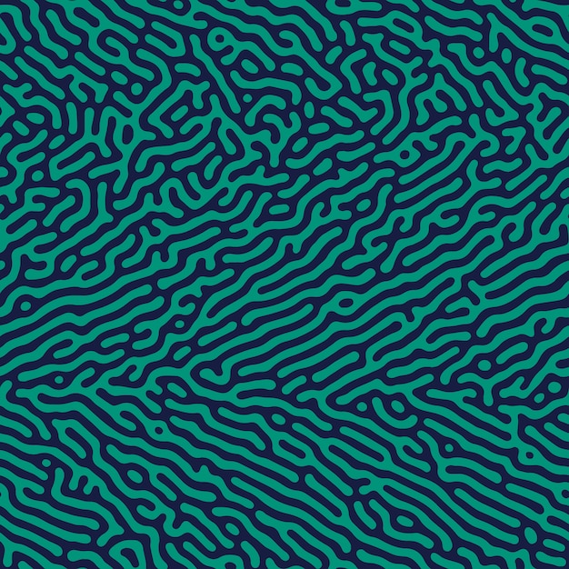 Abstract seamless turing pattern background.