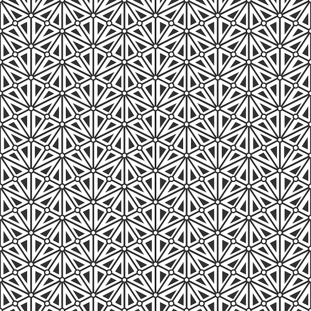 Abstract seamless vector geometric background Design for backgrounds textures textiles and wrappers