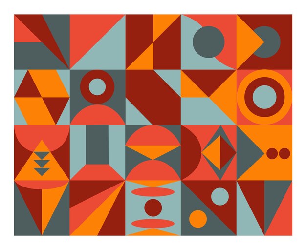 Abstract shape background geometric design