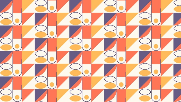 abstract shape pattern