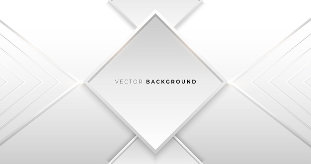 Abstract silver geometric background design