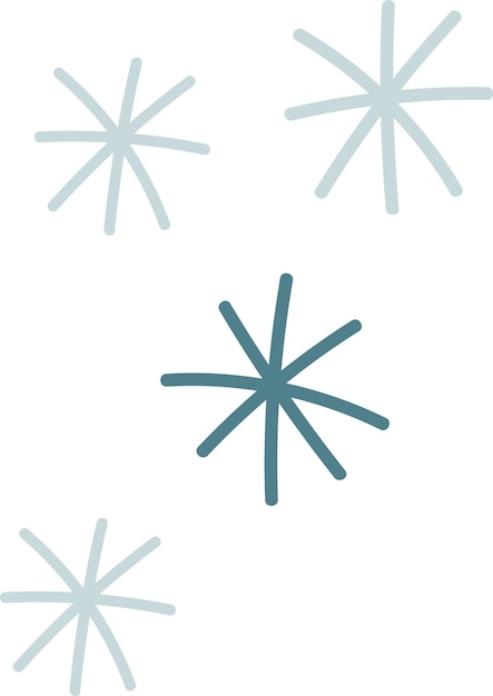 Abstract Snowflakes Icon