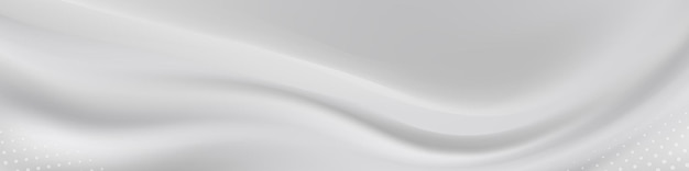 Abstract soft white flowing background