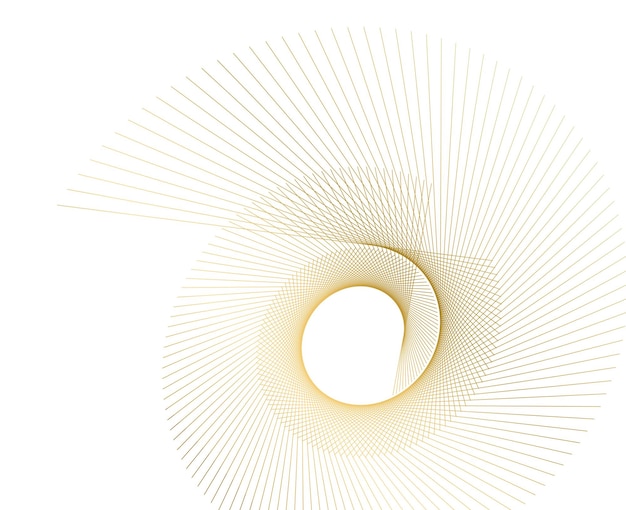 Abstract spiral rainbow design element on white background of twist lines Vector Illustration eps 10 Golden ratio traditional proportions vector icon Fibonacci spiral for elegant business card